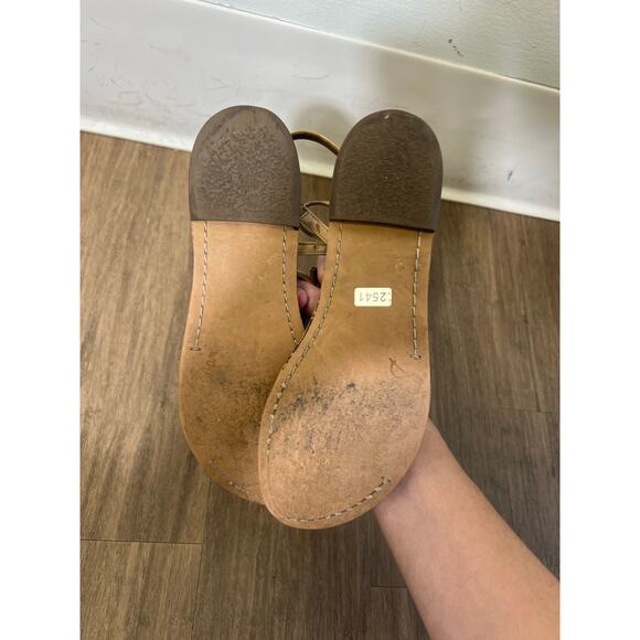 Sam Edelman Tan Thong Flat Sandal Sz 6 - Picture 4 of 4